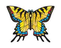 MidiKite Butterfly Yellow