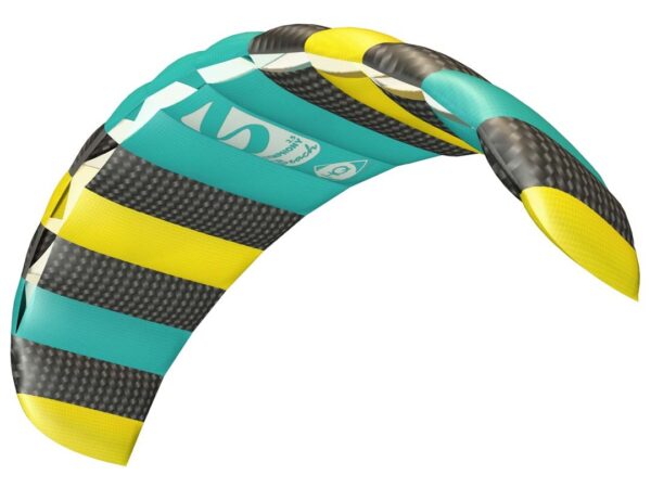 HQ Symphony Beach III 2-Lines Kite | Rainbow & Aqua – Bild 4