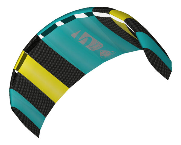 HQ Symphony Beach III 2-Lines Kite | Rainbow & Aqua – Bild 7