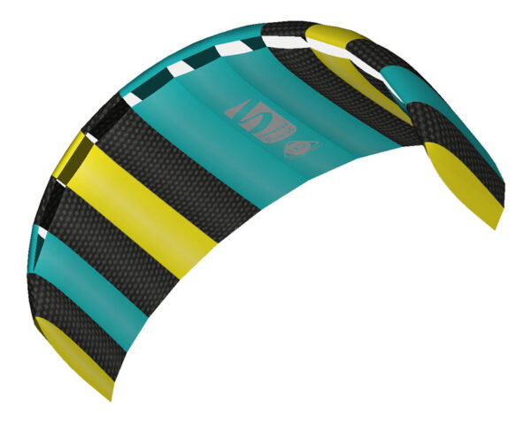 HQ Symphony Beach III 2-Lines Kite | Rainbow & Aqua – Bild 8