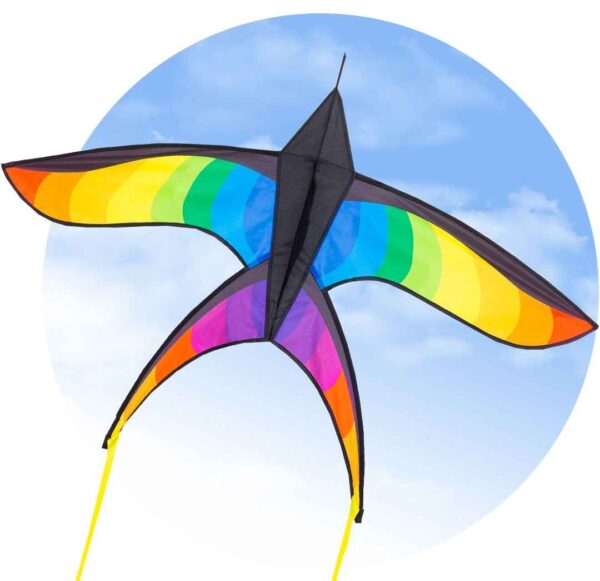 HQ Eco Swallow Kite Rainbow – Bild 2