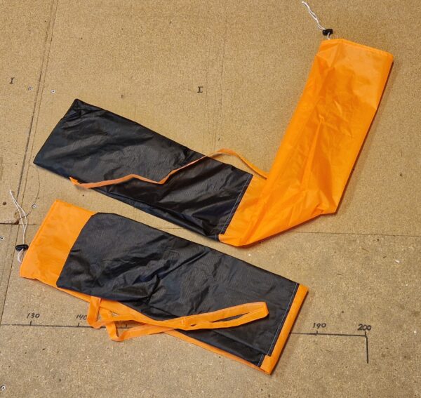 Drachentasche 110 Schwarz+Orange – Bild 2