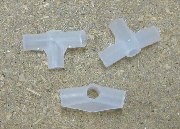 Kreuzstück in V-Form LDPE | 6/6mm – Bild 2
