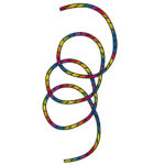 TubeTail Rainbow Spiral 24 meter