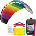 HQ Symphony Beach III 2-Lines Kite | Rainbow & Aqua - Afbeelding 11
