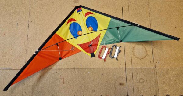 MAXY-S Happy Face Lenkdrachen Trio Pack – Bild 5