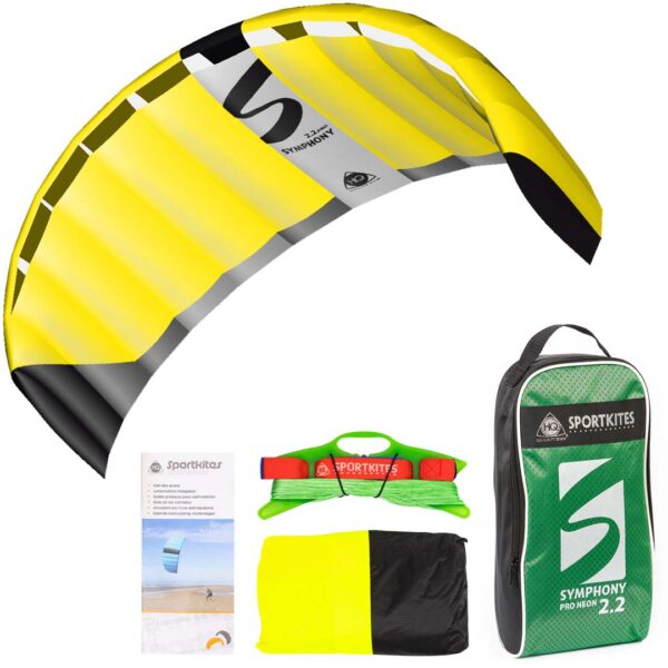 HQ Symphony PRO 2-Lines Speed- & PowerKite | Rainbow & Neon - Afbeelding 8