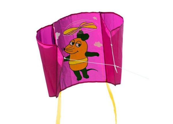 MINI Pocket-Kite Lila – Sendung mit der Maus - Afbeelding 2